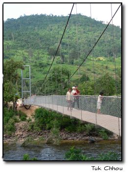 Bridge at Tuk Chhou