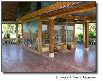 Stupa at Wat Sauphy