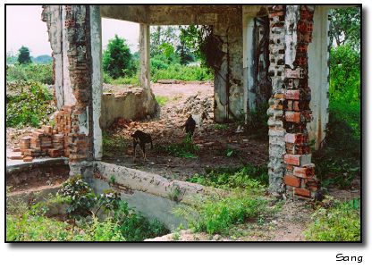 Last remnants of Sang Prison